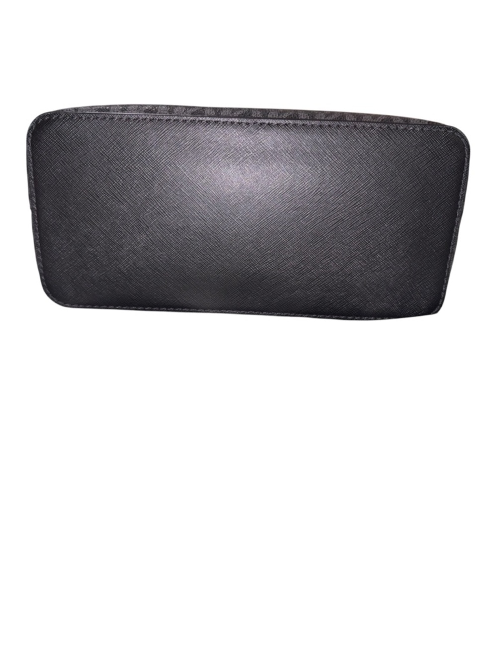 Michael Kors Black MK Signature Tote with Gold Accents - Picture 13 of 13